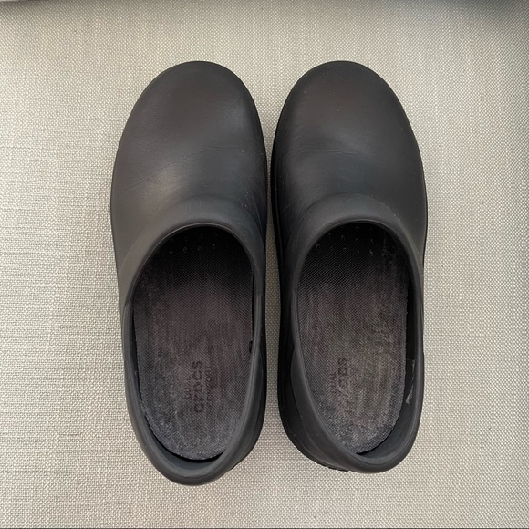 Crocs Neria Pro II Clogs, Women's Size 7 Black - Picture 5 of 12